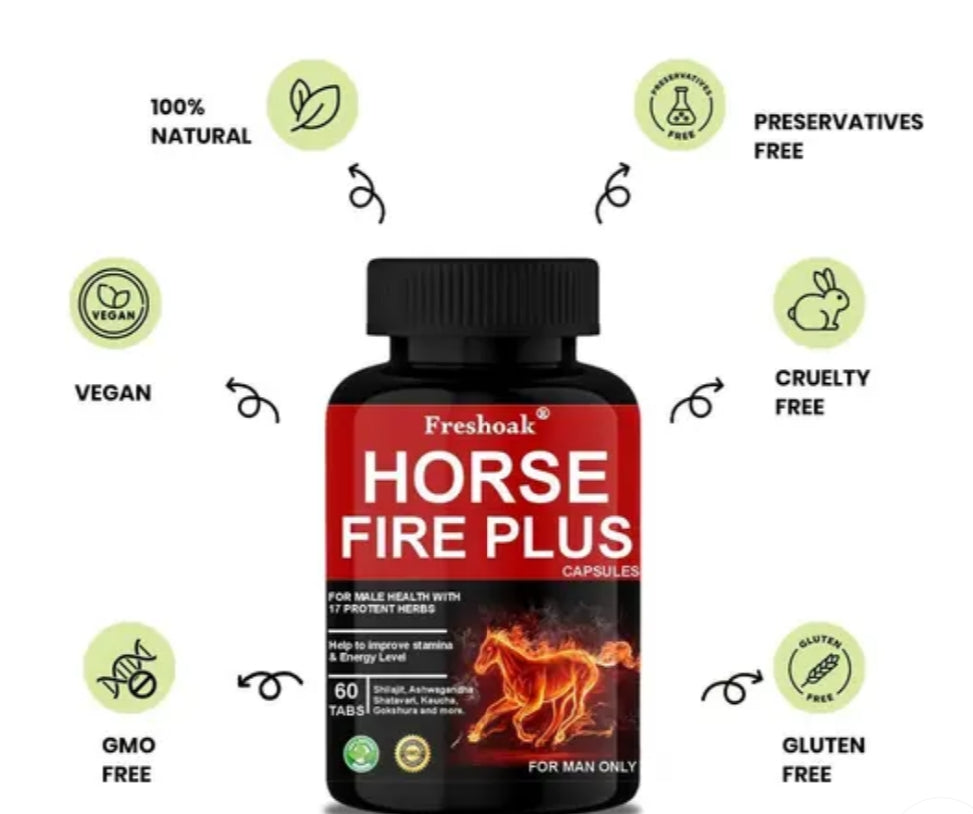 Horse fire capsule