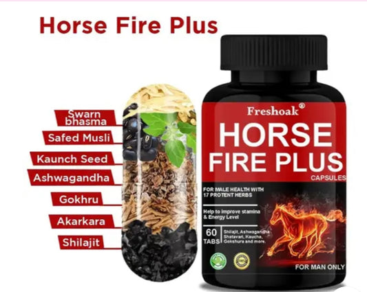 Horse fire capsule