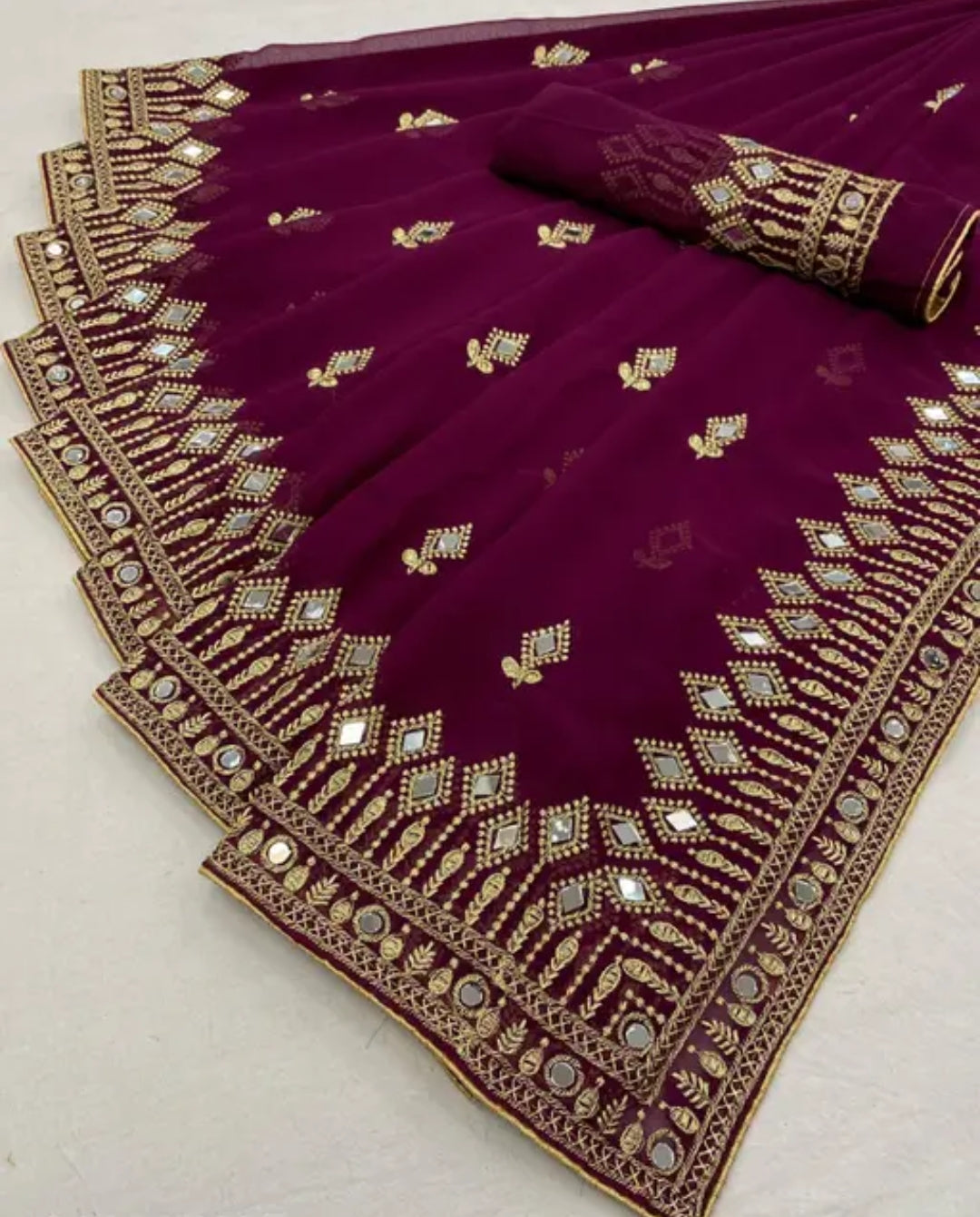 Bridal saree