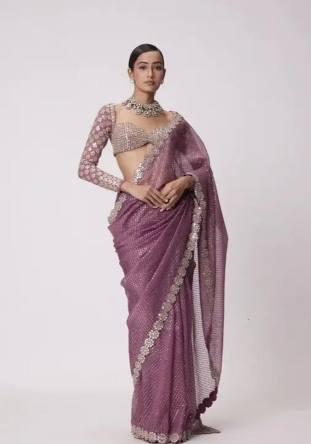 Women's party wear saree