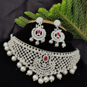 Fancy artificial necklace set