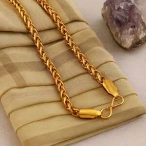 Tone Wheat Chain Necklace
