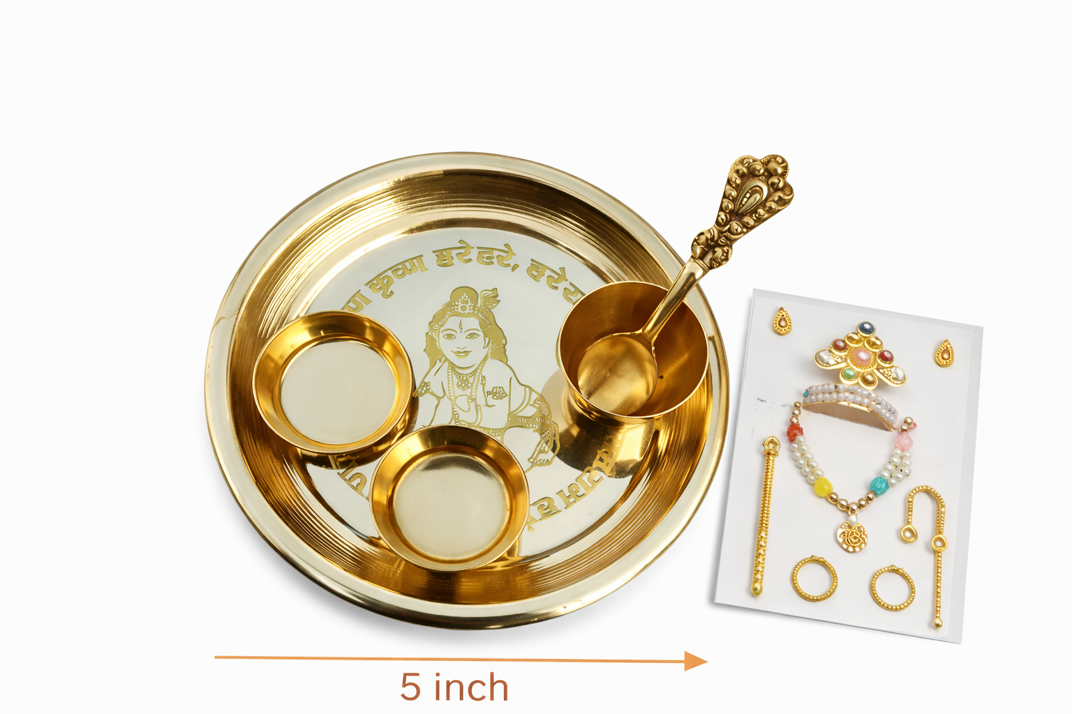 Laddu gopal bhog thali - Image 2