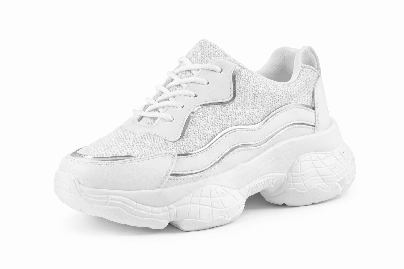 Women's white casual sports shoes 3 Women's white casual sports shoes
