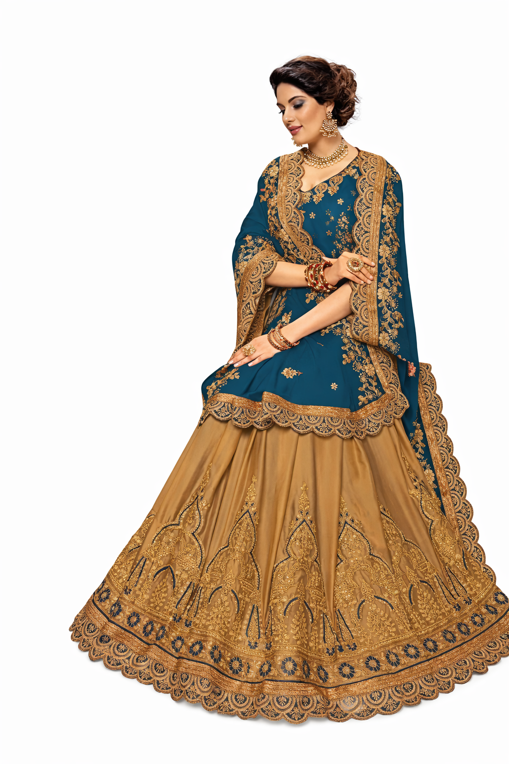 Women's Fancy party wear saree