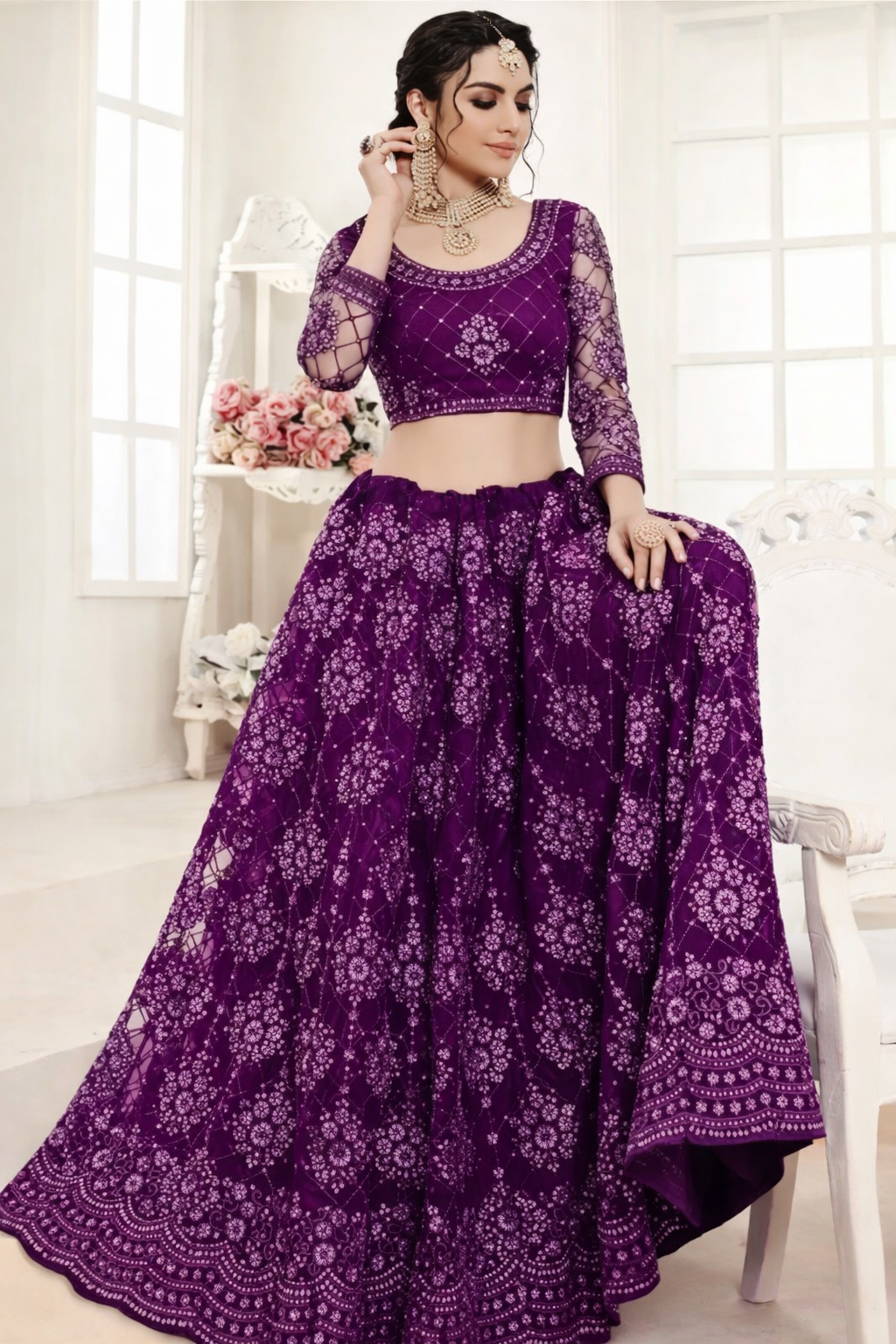 Lehenga choli set - Image 2