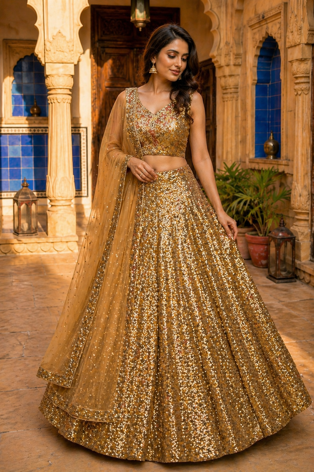 Fancy super premium women lehenga choli set