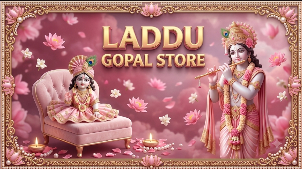 Laddu Gopal Banner