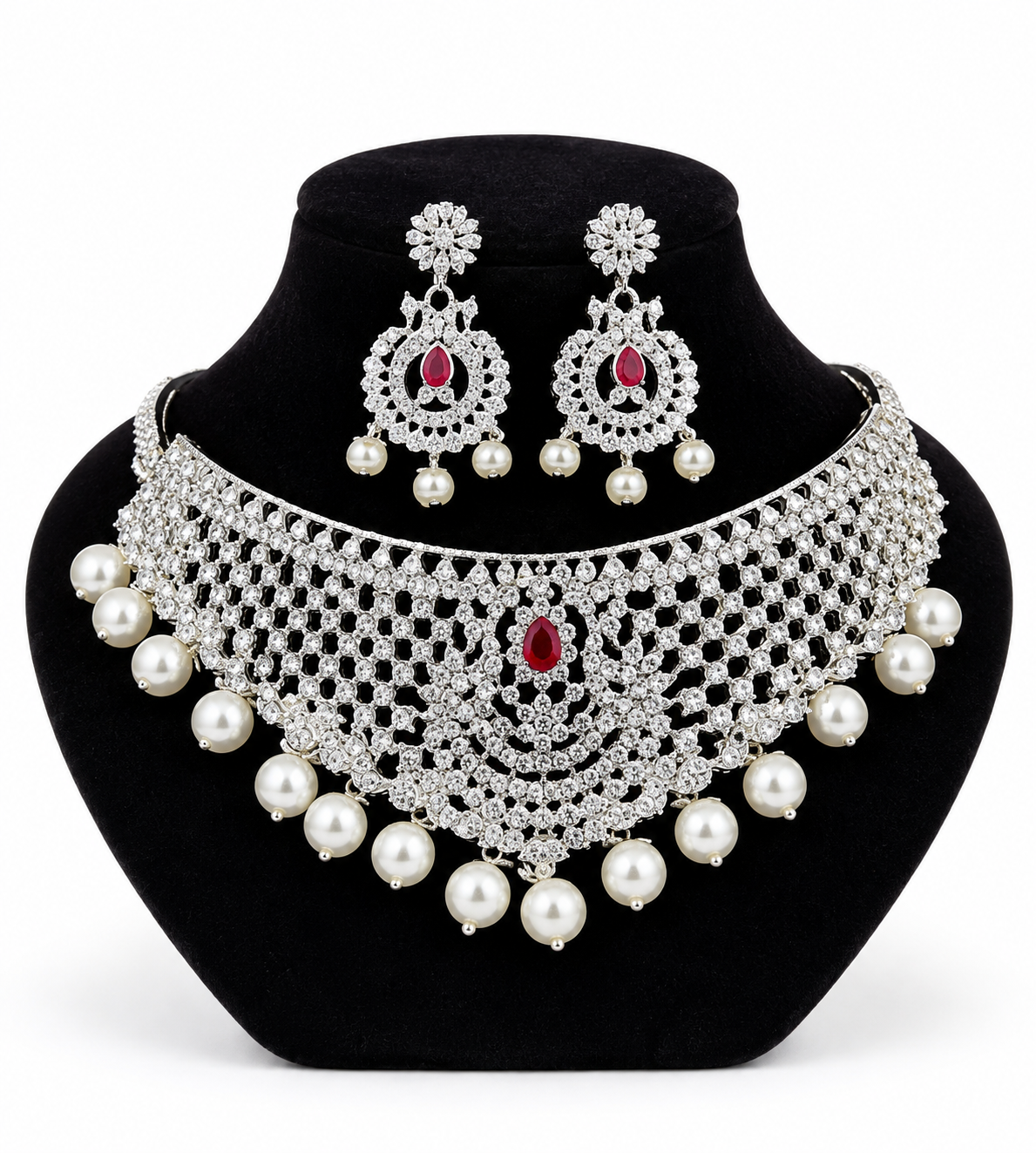 Fancy artificial necklace set 1 Fancy artificial necklace set
