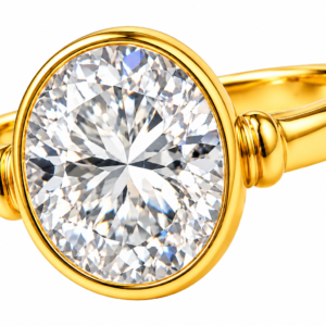 Cubic zirconia/American diamond adjustable ring