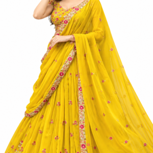 Beautiful haldi wear lehenga choli