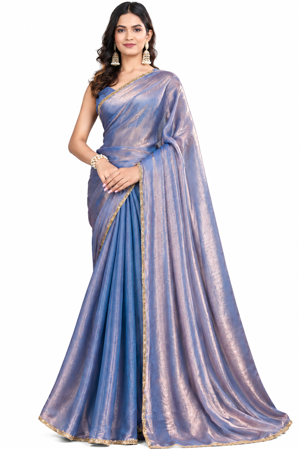 Super fancy chiffon saree 1 Super fancy chiffon saree