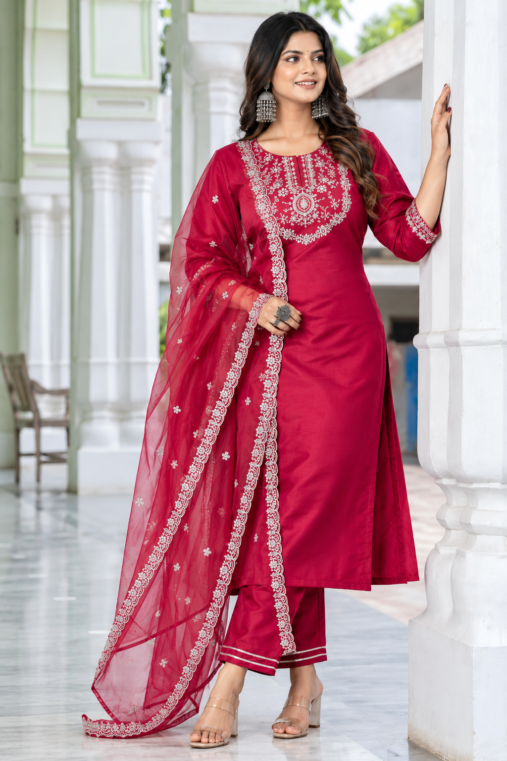 Royal Magenta Elegance | A Perfect Blend of Beauty, Style and Grace 2 Royal Magenta Elegance | A Perfect Blend of Beauty, Style and Grace - Image 2
