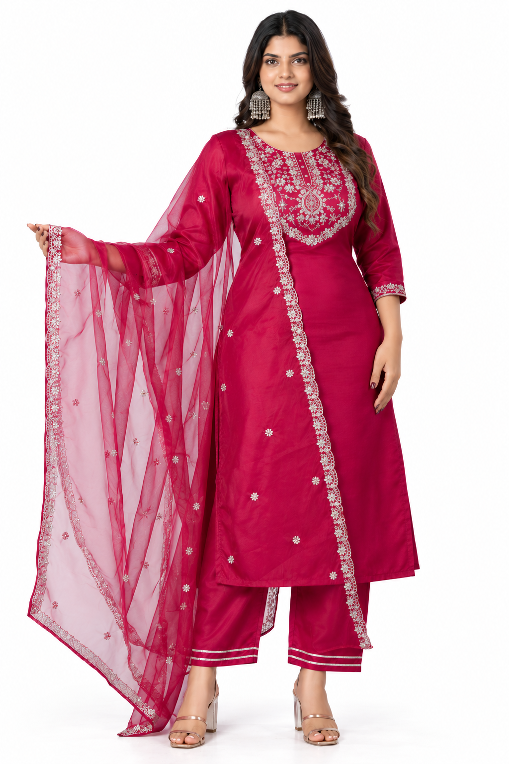 Royal Magenta Elegance | A Perfect Blend of Beauty, Style and Grace 4 Royal Magenta Elegance | A Perfect Blend of Beauty, Style and Grace - Image 4